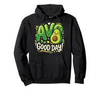 Avocado Lover AVO Good Day Food Juego de Palabras Guacamole Sudadera con Capucha