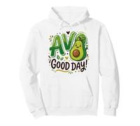 Avocado Lover AVO Good Day Food Juego de Palabras Guacamole Sudadera con Capucha