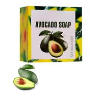 Avocado Soap - Handmade A-vocado Soap, Natural Avocado Oil Cleansing Bar For Face, Body, Hands, Organic AvocadoSoap, A-vocado Nourishing Soaps 100g (1)