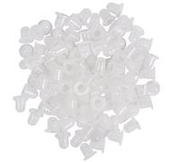 AvoDovA 200PCS Tazas Tinta para Tatuaje, Tapas de Tinta de Pigmento, Desechables Tazas de Tatuaje Tinta, Pequeña Tazas de Pigmento, Silicona Contenedor de Pigmento, Suministros de Tatuaje Maquillaje