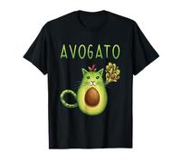 Avogato Cinco De Mayo Regalo Cinco De Meow Avogato Cat Aguacate Camiseta