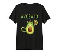Avogato Cinco De Mayo Regalo Cinco De Meow Avogato Cat Aguacate Camiseta Premium