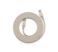 Avolt Cable 1 USB - Cable de 2 m con certificado MFi, carga rápida de 60 W para iPhone, iPad, silicona duradera y flexible, diseño escandinavo (USB-C a USB-C, Arena)