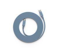 Avolt Cable 1 USB-C a USB-C cable de carga 2 m Shark blue