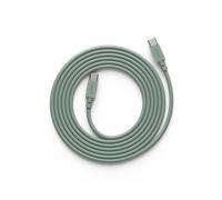 Avolt Cable de cargar Cable 1 USB-C a USB-C 2 m Oak green