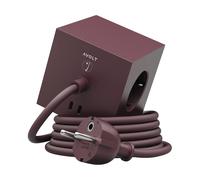 Avolt Regleta AVOLT x Bauhaus-Archiv Square 1 con USB-C Mulberry Red