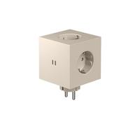 AVOLT Square 2 USB-C Multipresa Diseño 3 Tomas y Carga Rápida | 3 tomas de corriente y 2 puertos USB-C de 30 W en un diseño compacto