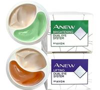 Avon Anew - Juego de crema para ojos con protinol - 1 sistema de doble elevación de ojos + 1 sistema de doble brillo Anew
