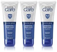 Avon Care Silicone Glove Crema protectora para manos - Paquete de 3