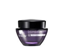 AVON Crema de Noche Efecto Lifting Anew Platinum - Antiarrugas y Reafirmante - Formulada con ProtinolTM - Hidratación Intensa para Piel Madura - 50ml