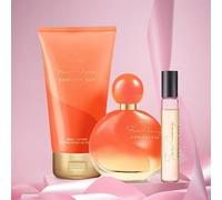 Avon Far Away Endless Sun - Set de perfume, loción corporal, spray de bolsillo