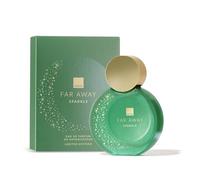 AVON Far Away Sparkle Eau de Parfum | Perfume de Mujer de Larga Duración | Fragancia Gourmand, Afrutada y Femenina con Melocotón, Jazmín y Praliné Caramelizado | 50 ml