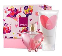 AVON Set de regalo Love U para mujer Eau de ParfumSpray & Loción corporal