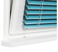 AVOSDIM - Juego de 2 guías para tabletas universales para cables de persiana, fijación baja transparente sobre alféizar de ventana o parclose - Oscillo-batiente