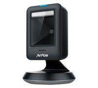 AVPos 630-2D Lector de codigos 1D/2D/QR de Sobremesa USB Negro - Escaneo automatico