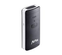 AVPos BP200-2D Lector de codigos 1D/2D/QR Portátil USB Bluetooth 1600mAh Negro