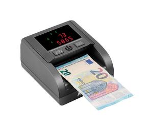 AVPos DT25G Contador Detector de billetes EUR/USD Negro - Alta velocidad de conteo