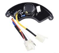 AVR Regulador de Voltaje Automático para Generador 4KW 7 5KW con Condensador 450V680uF y Conector de 6 Hilos, Compatible con Diesel y Unidades Monofásicas