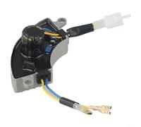 AVR Regulador de voltaje automático rectificador, 2000 W-3500 W piezas de generador, diseño de media luna de 6 cables para una salida de potencia estable, compatible con modelos de motor 168FA 170F