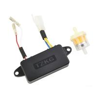 AVR Regulador de voltaje automático rectificador para generador monofásico 2KW-3KW, compatible con generadores eléctricos de 2kw-3kw, negro (B)