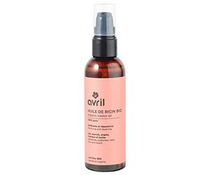 Avril - Aceite de ricino orgánico - 100% puro, prensado en frío - Cabello y uñas - Certificado ecológico Ecocert - Acondicionado en Francia - 100 ml