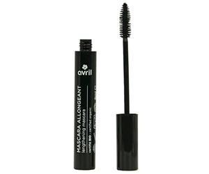Avril - Máscara alargadora negra - larga duración - Desmaquillaje fácil - Cera de abeja orgánica - 99% de origen natural - Certificado ecológico Ecocert - Fabricado en Italia - 9 ml