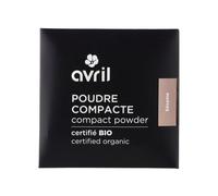 Abril - Polvo Compacto Orgánico - Textura sedosa - Unifica y matiza el tono - Vegano, orgánico certificado Ecocert - Fabricado en Francia - Cartucho de 11 g