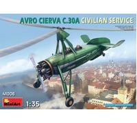 Avro Cierva C. 30a Civilian Service Helicóptero 1 :3 5 Plástico Modelo Kit