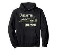 Avro Lancaster Bomber Aircraft RAF - Lona para aviones Sudadera con Capucha