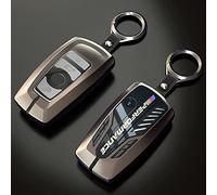 AvryLuky Anillo de aleación para llave de coche para BMW 1 3 5 7 Series 525li 530 F48 X1 X2 X3 X4 X5 X6 Classic Engine Head Concept (B-Style Glod)