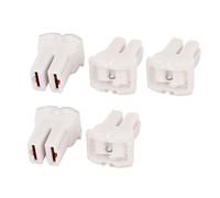 AVSBBYEPS 5 uds. Blanco 20A 32V Hembra Push in Blade Cartucho PAL Fusible for Coche