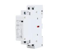 AVSBBYEPS Contactor 1 Uds CT1-25 2P 25A 220V/230V 50/60Hz Carril DIN hogar AC Modular 2NO 2NC.o 1Nr 1NC.Electricidad Industrial(20a 2nc)