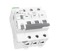AVSBBYEPS Disyuntor de Carril DIN Reconectador automático Mini disyuntor GRD9L-R Gym9 3p MCB 6KA Inteligente Seguridad(Grd9l-r-ac220v,GYM9-3P-MCB-25A)