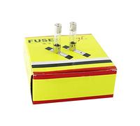 AVSBBYEPS Fusible 100 unids/Set 5x20mm Kits Surtidos de fusibles Tubo Vidrio soplado rápido, 0.2A .5A 1A 3A 8A 10A 15A 20A(15a 100pcs)