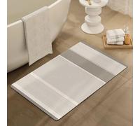 AVSMGP - Felpudo de doble línea, alfombra de barro de diatomea, de secado rápido, ultra suave y antideslizante, para cuarto de baño, pasillo, cocina, dormitorio, oficina, 80 x 120 cm, 31,5 x 47,2