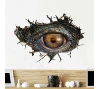 AVSMGP Impresionante Decoración De Pared En 3D Pegatina De Pared con Un Aterrador Ojo Gigante para Dormitorio, Sala De Estar, Sala De Juegos, Guardería, Oficina, Decoración del Hogar,D