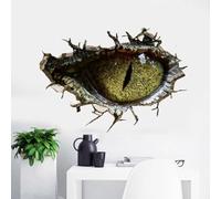 AVSMGP Impresionante Decoración De Pared En 3D Pegatina De Pared con Un Aterrador Ojo Gigante para Dormitorio, Sala De Estar, Sala De Juegos, Guardería, Oficina, Decoración del Hogar,B