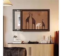 AVSMGP Tapa Decorativa para Caja De Interruptores Oculto con Pulsador/Tirador Cuadro para Tapar Cuadro Electrico Pintura Decorativa para Sala De Estar, Dormitorio Y Oficina,A,50x60cm/19.68x23.62”