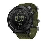 AVTREK Digital Senderismo Relojes Deportivos para Hombres Entrenamiento Táctico Militar Brújula Sólida Relojes Al Aire Libre Multifunción Impermeable Altímetro Relojes