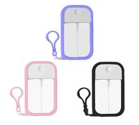 AVUELOI 50 ml de porta perfume de viaje, 3 piezas, porta-perfume de bolso, botellas de perfume vacías, atomizador, botella de spray vacía, contenedor de spray vacío, de Viaje Vacio