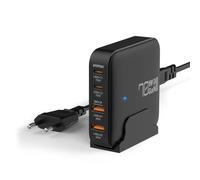 AVUMDA 70W Cargador USB C 4 Portas PD3.0 GAN III Cargador Tipo C para MacBook Pro Air M1 M2 XPS 15 iPhone 15 14 13 Pro MAX iPad Pro Air Google Pixel Samsung Galaxy S23 Ultra S22 S21 Steam Deck Switch