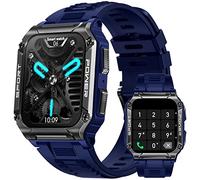 AVUMDA NX6 Reloj Inteligente Hombre,1.95" HD Smartwatch Hombre con Llamada,Monitor de Ritmo Cardíaco y Sueño,Monitores de Actividad,Notificació,100+Modos Deportivos,Impermeable 5ATM Reloj Deportivo