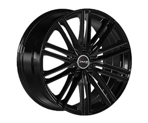 AVUS AC-M08 - Llanta de aluminio (10 x 21, 5 x 130 mm, ET 50.0), color negro