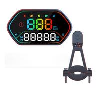 Avutrel Head Up Display Car Digital, GPS Digital Speedometer with Multi-Speed Limit Alerts, USB Plug and Play, KMH MPH, Adecuado Para Todos Los Coches