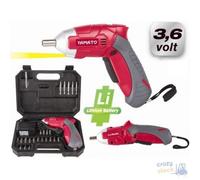Avvita-Svita Yamato Cs 36 NK 3,6 Voltio Con Maleta Y Kit 24 Accesorios Pila