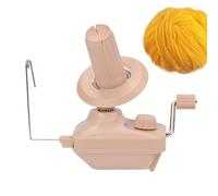 Avvolgitore di Gomitoli - Strumento per Avvolgere Filato in Torte Compatto e Stabile, Manico in Metallo Durevole, Base Antiscivolo en ABS | Avvolgitore Manuale per Uncinetto, Maglia, Ricamo, Progetti