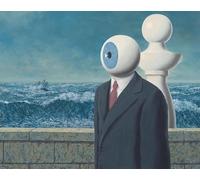 AVWXZBDFH Póster De René Magritte - Las Gracias Naturales (1961) - Impresión En Lienzo Para Decoración Del Hogar, 50 X 70 Cm, Sin Marco