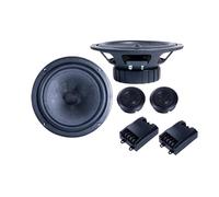 AVXGSONI Altavoz de Coche para un Sonido Extremadamente Alto Kit de Altavoces coaxiales bidireccionales 6,5 Pulgadas para Sistema Sonido Coche. Incluye Tweeter y subwoofer