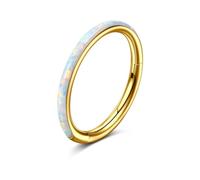 AVYRING Bague de Nez en Or à Opale 20G, Bague de Septum en Acier Chirurgical 316L 8mm Polyvalente pour Piercing de Conque, Rook, Cartilage, Tragus et Boucles d'Oreilles d'Helix