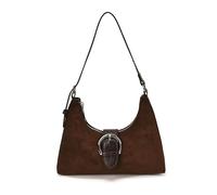 AVZYARDY Simple Handbag, Small Women's Y2k Shoulder Bag, Vintage Armpit Hobo Crossbody Bag with Adjustable Strap, Stylish Top-Handle for Women Shopping Dating Commuting